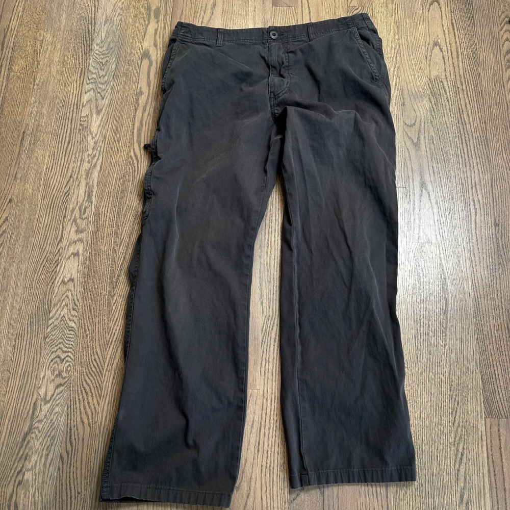 Carbon 2 Cobalt Mens Gray Casual Outdoor Utility Cargo Pants Size 36